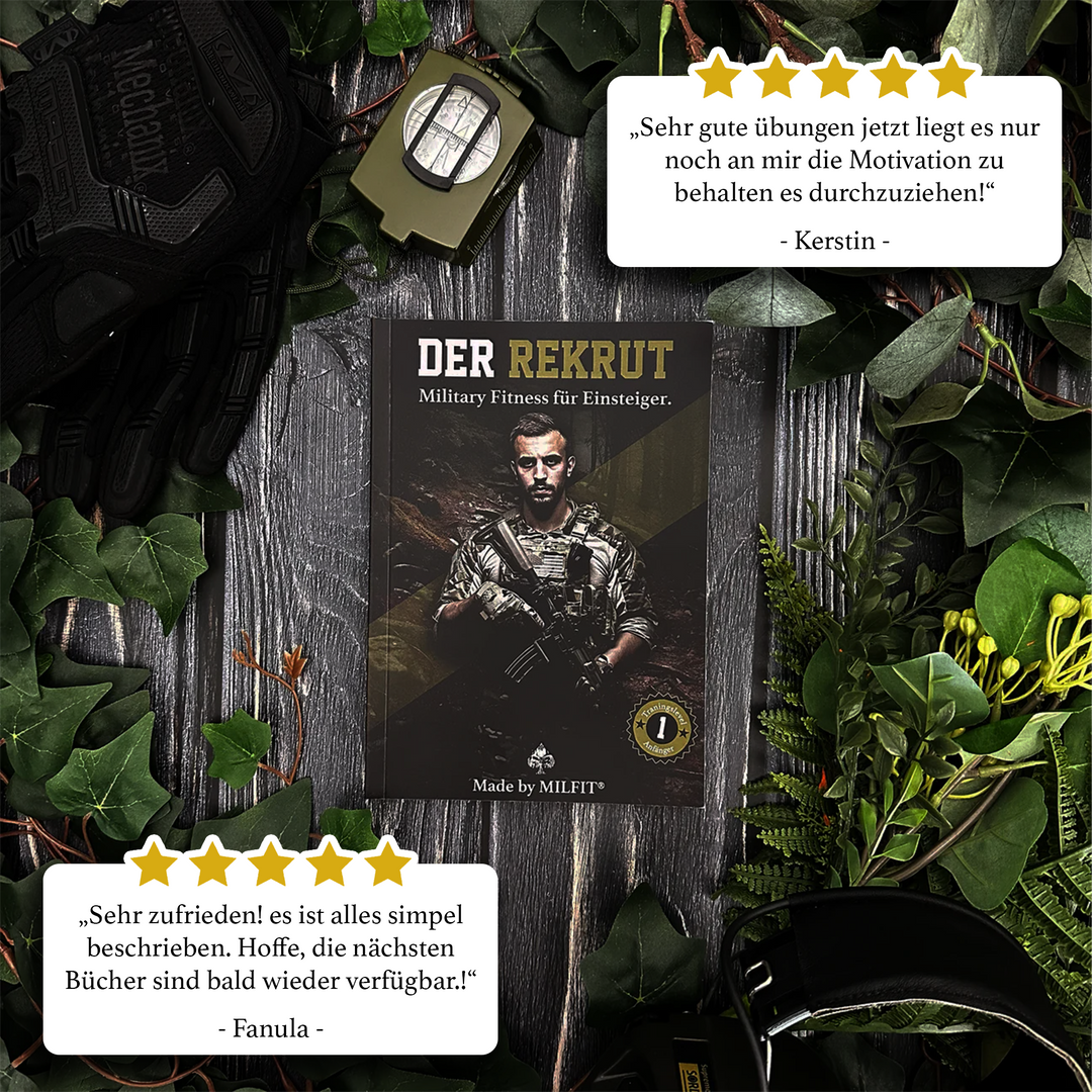 Der Rekrut - Military Fitness Trainingsplan (Level 1)