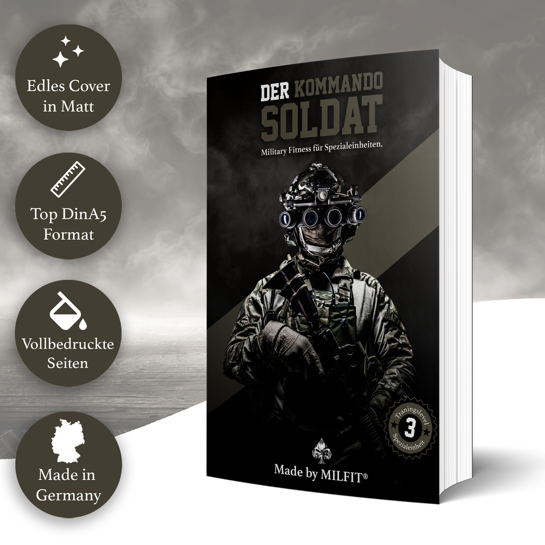 Der Kommandosoldat - Military Fitness Trainingsplan (Level 3)