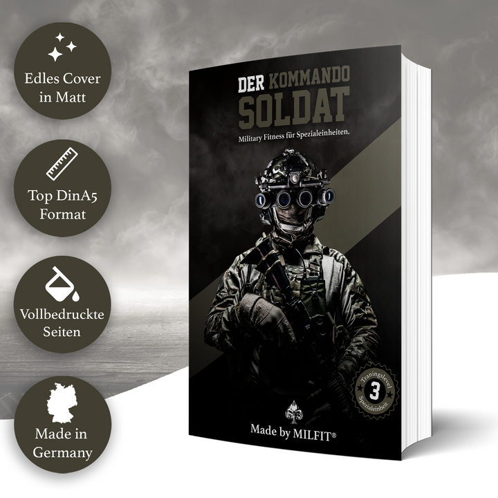 Der Kommandosoldat - Military Fitness Trainingsplan (Level 3)