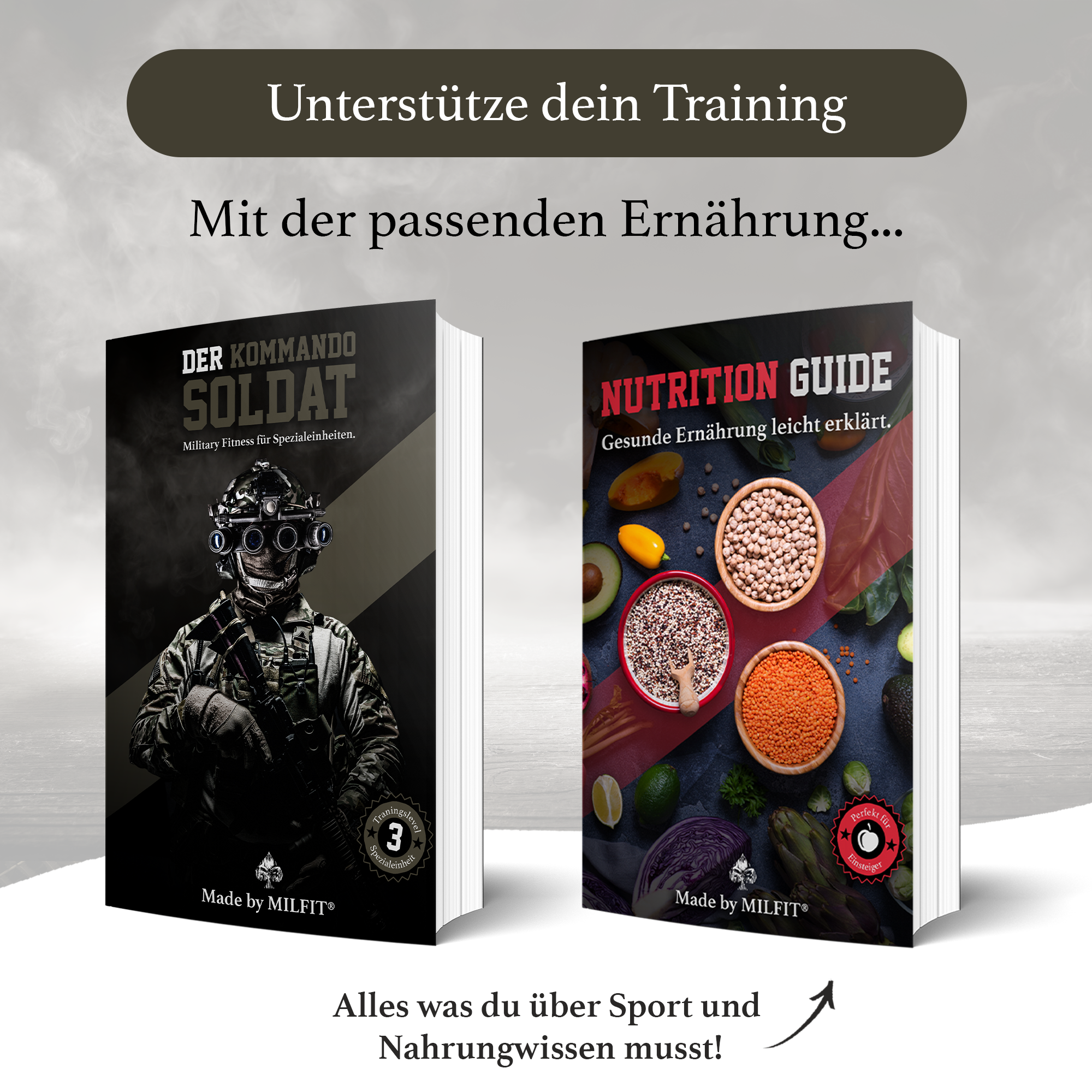 Der Kommandosoldat - Military Fitness Trainingsplan (Level 3)